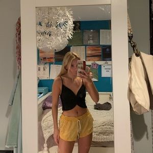 yellow shorts!